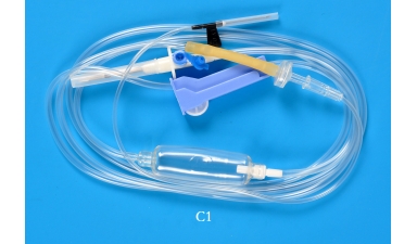 Infusion sets for single use