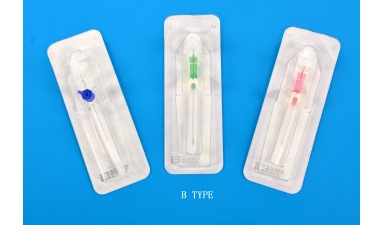 Venous indwelling needle for single use