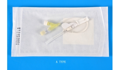 Venous indwelling needle for single use